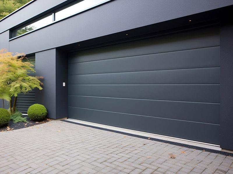 Sectional garage door